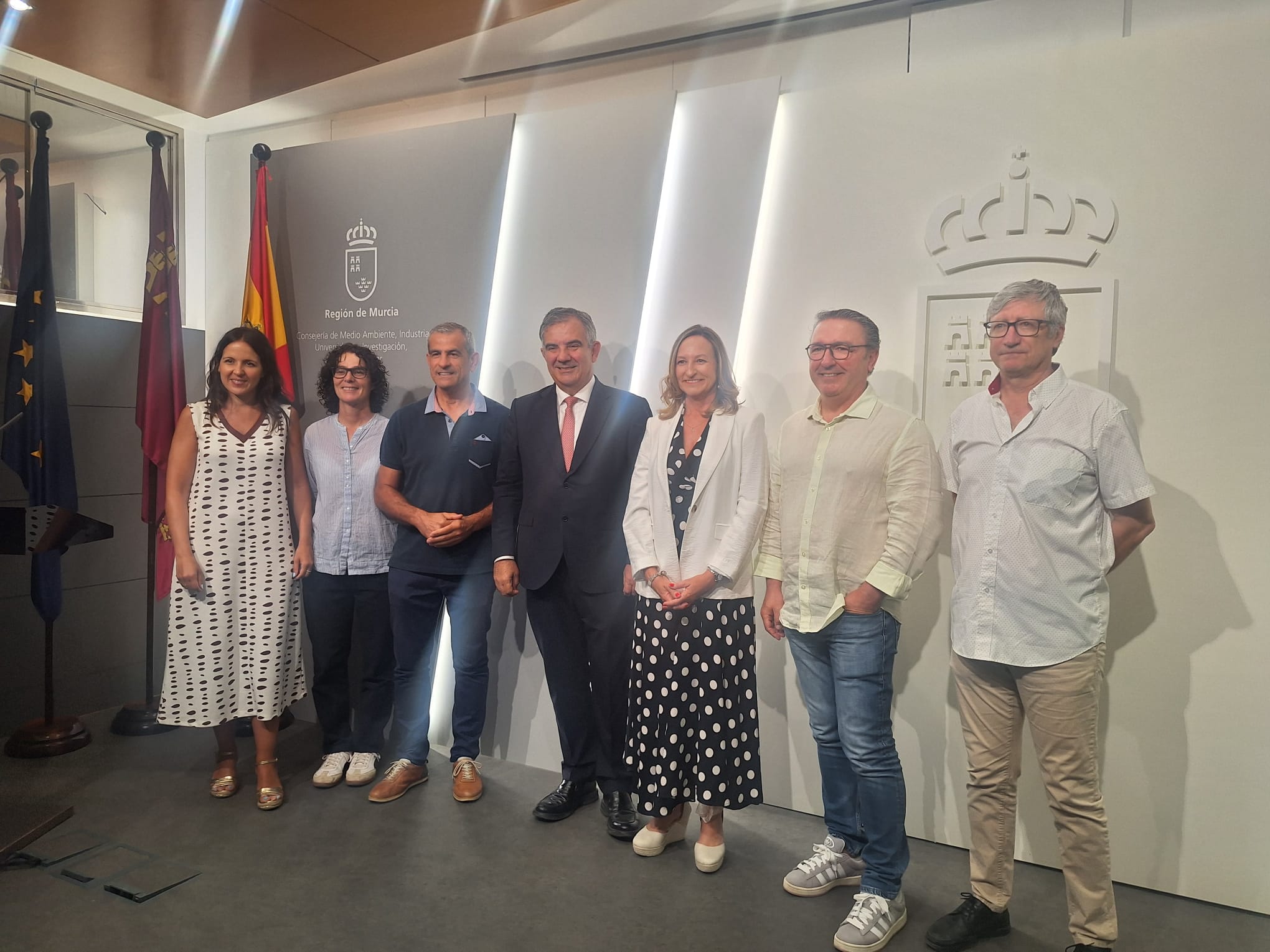 ADRI Vega del Segura acompaña a Inmaculada Torres Cano en su toma de posesión como directora general de Patrimonio Natural y Acción Climática