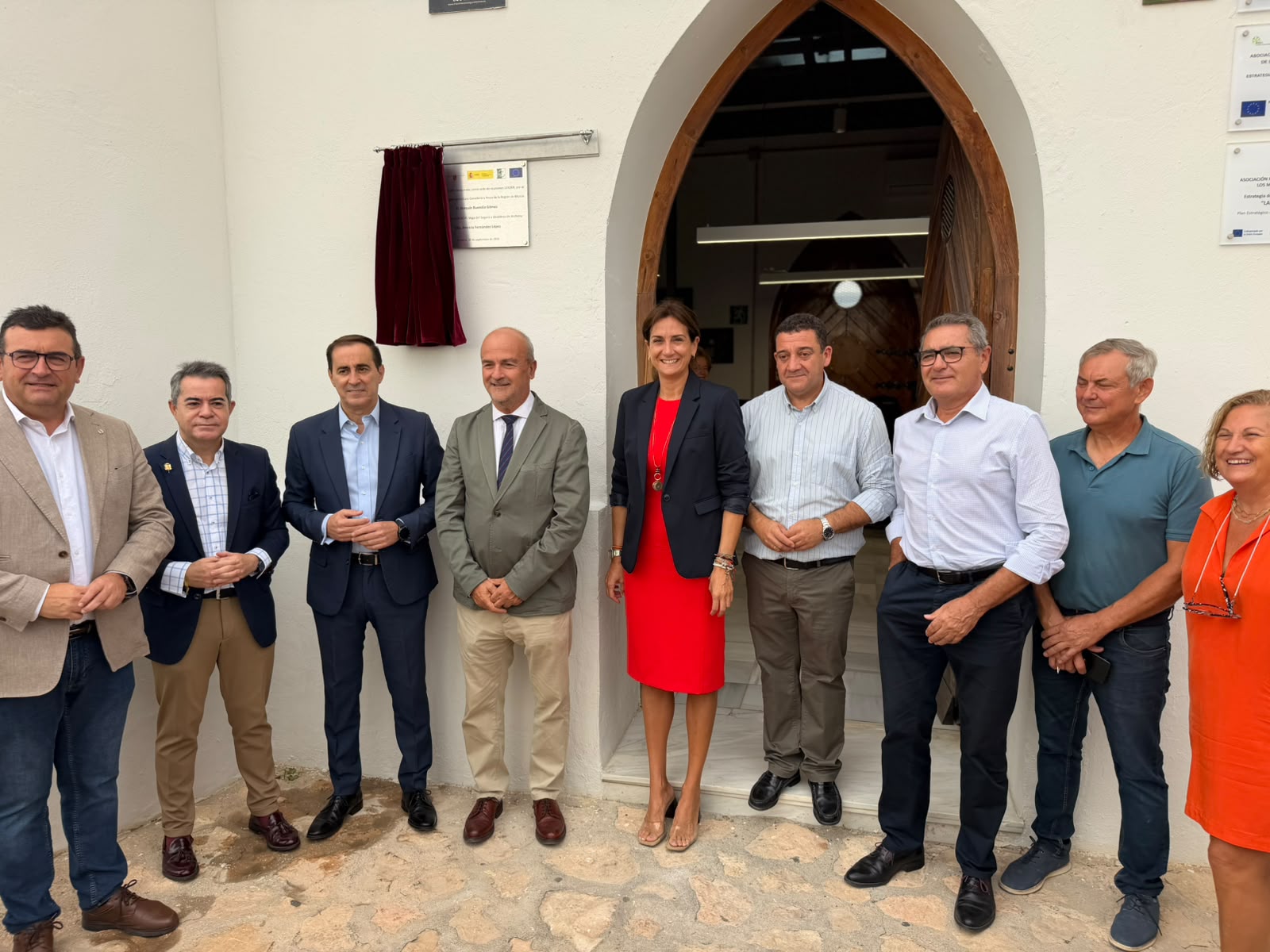 INAUGURACION MEJORAS CASTILLO D.MARIO, SEDE DE ADRI VEGA DEL SEGURA