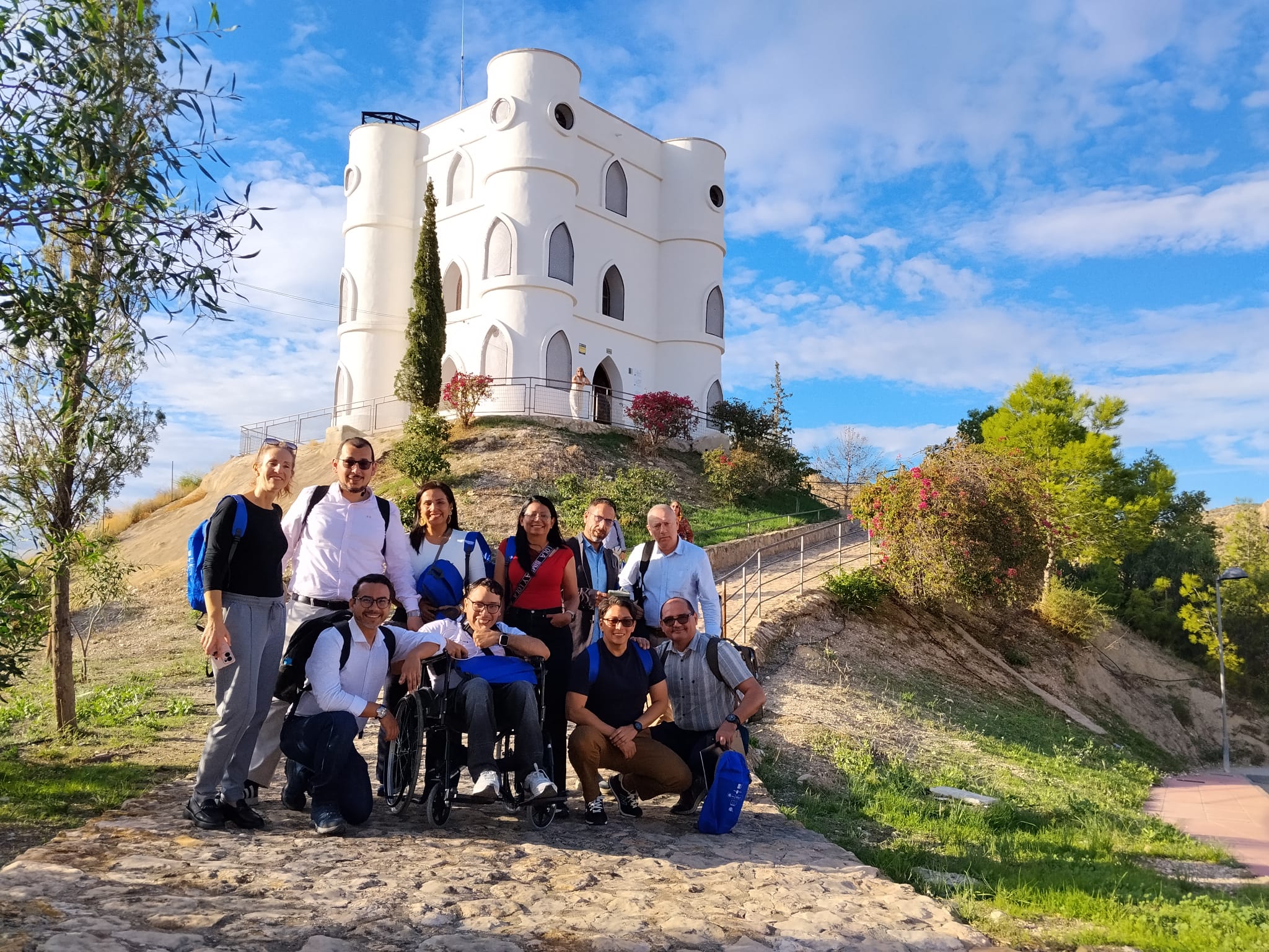 ADRI Municipios de la Vega del Segura comparte su experiencia LEADER con una delegación de la Universidad Nacional Abierta y a Distancia de Colombia