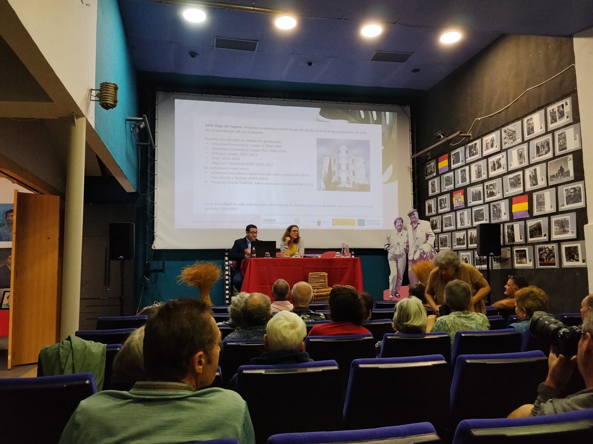 ADRI de los Municipios de la Vega del Segura acogió el pasado dia 16 de octubre, al grupo Campoder y el GAL francés Sud Lozère.